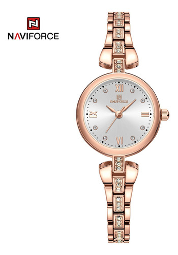Reloj Femenino Elegante Naviforce Modelo Nf5034