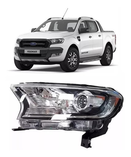 Optica Ford Ranger 2016 2017 2018 2020 Xlt/ltd Lupa Original