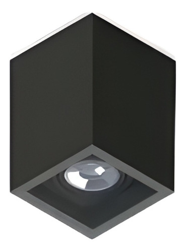 Kit 7 Spot Sobrepor Boxit Recuado Par20 + Lampada 4,8w E27