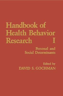 Libro Handbook Of Health Behavior Research I - David S. G...