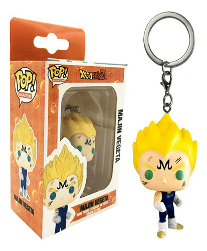 Llavero Majin Vegeta Ssj2 Funpo Pop Dragon Ball Z