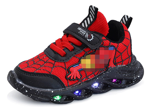 Niños Led Light Up Sneakers Parpadeante Zapatillas Deportiva