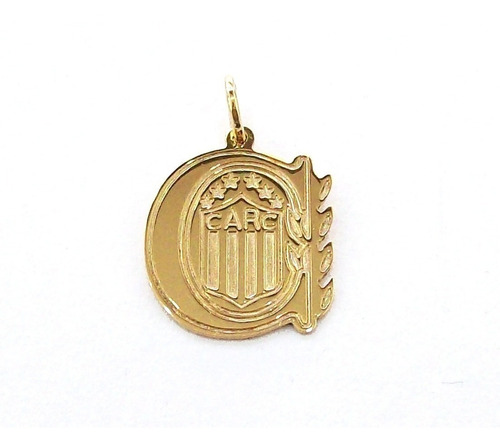 Imagen 3 de 6 de Dije Colgante Club De Fútbol River Oro 18k 1gr Macizo