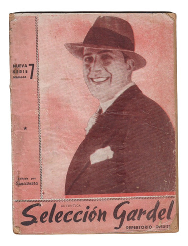 1955 Tango Seleccion Gardel N° 7 Repertorio Inedito Uruguay (Usado)