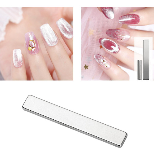 Imán Stick 3d Cat Eye Manicure Tool Nail Art Cuboides