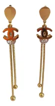 Comprar Aretes Largos De Acero Inoxidable Gota Brillantes Cadena