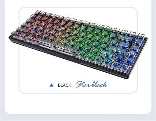 Teclado Mecánico Leaven K840 Rgb Qwerty Switch