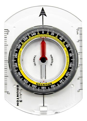 Brunton - Truarc 3 - Brújula De Placa Base