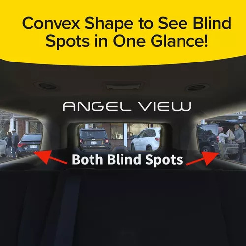 Espejo Retrovisor Gran Angular Mejorado Con Angel Vision