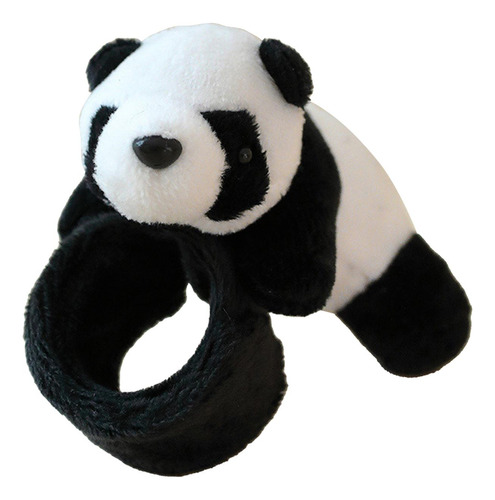 Crianças Tapa Pulseira Tapa Bandas Panda Anel Único