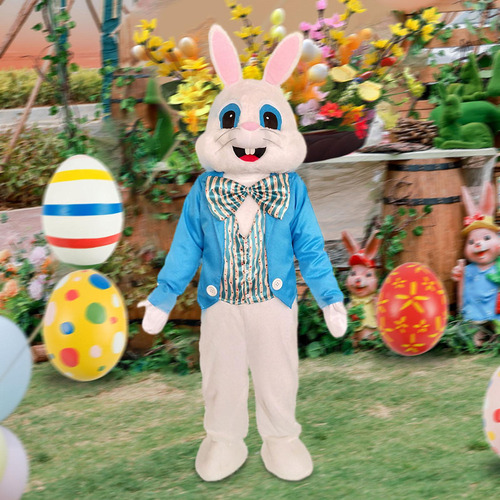 Disfraz De Pascua, Disfraz De Conejito Azul