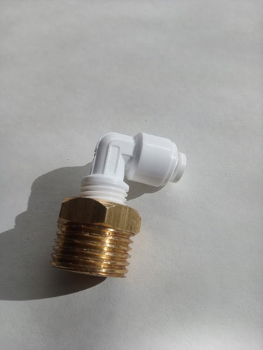 Imagen 3 de 6 de Conector Rosca 1/2 A Acople Rápido 1/4 Tubo 6 Mm Ø