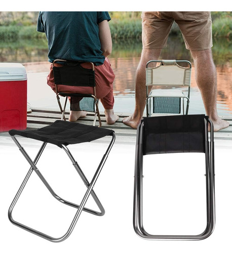 Taburete Plegable De Aleación De Aluminio Portátil Ultra Lig