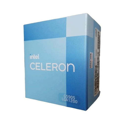 Imagen 1 de 2 de Procesador Intel Celeron G5905 BX80701G5905 de 2 núcleos y  3.5GHz de frecuencia con gráfica integrada