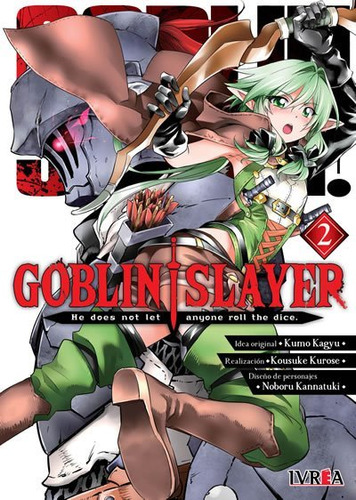 Manga Goblin Slayer Tomo 2 Ivrea Argentina