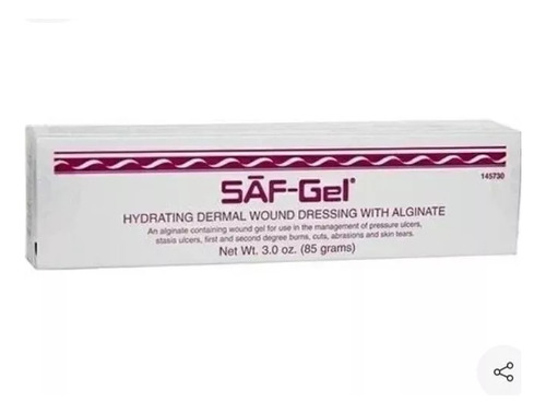 Gel Hidratante Saf Gel Escaras Alginato Convatec V/adonays