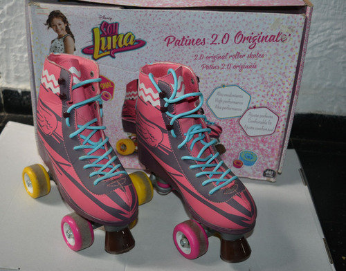 Patines Soy Luna Originales Profesionales 2.0 Talle 36