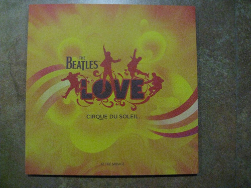The Beatles Love, Cirque Du Soleil, At The Mirage, Programa.