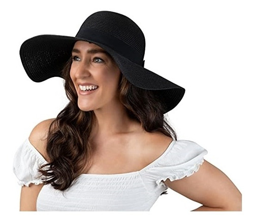 Sombrero De Sol Para Mujer Con Ala Ancha Plegable