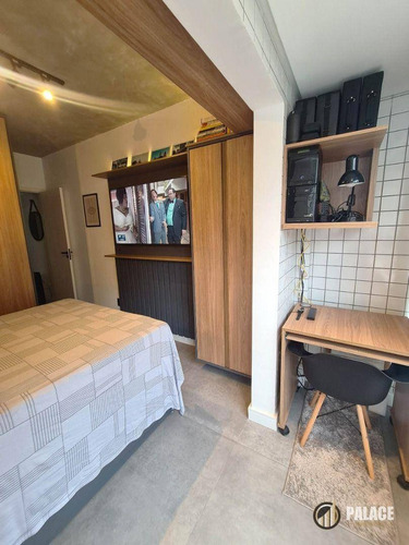 Imagem 25 de 30 de Apartamento Com 1 Dormitório À Venda, 51 M² Por R$ 320.000,00 - Vila Guilhermina - Praia Grande/sp - Ap3226