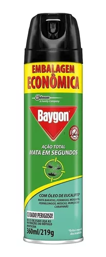 Kit 4 Baygon Combate Baratas, Escorpião Aranha E Pulgas -