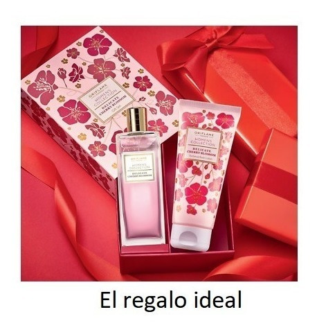 Set Fragancia Y Crema Corp. Delicate Cherry Blossom Oriflame