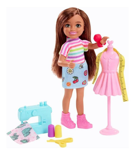 Boneca Barbie Chelsea Pode Ser...estilista - Mattel