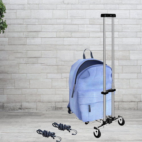 Carretilla De Mano Plegable, Carrito De Compras Resistente