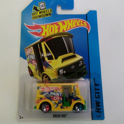 Hot Wheels Bread Box Amarillo Camion Paqueteria 7/250