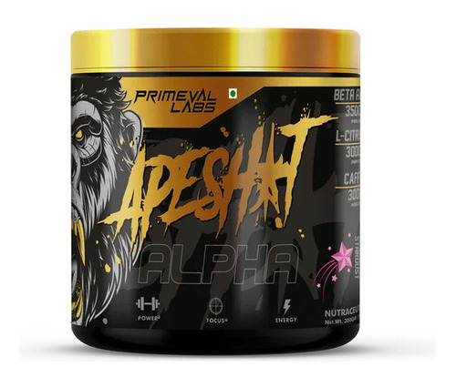 Pre Entreno Apeshit Alpha 40 Servicios Primeval Labs