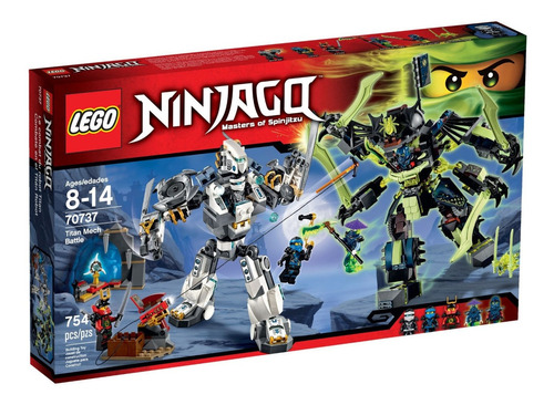 Juguetes Lego Combate En El Titan Robot De Ninjago 70737