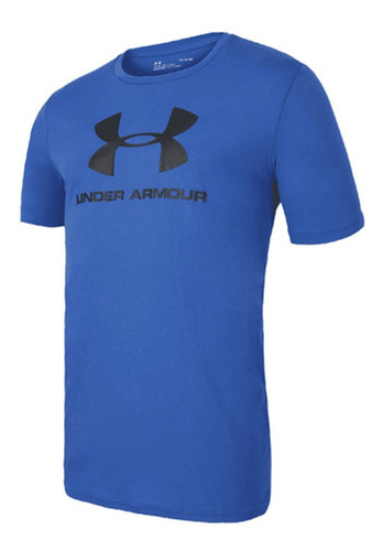 Remera Under Armour Sportstyle Training De Hombre Azul