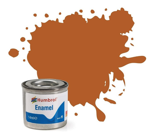  Pintura (enamel) 14ml- Bronce 55 Metalico Humbrol