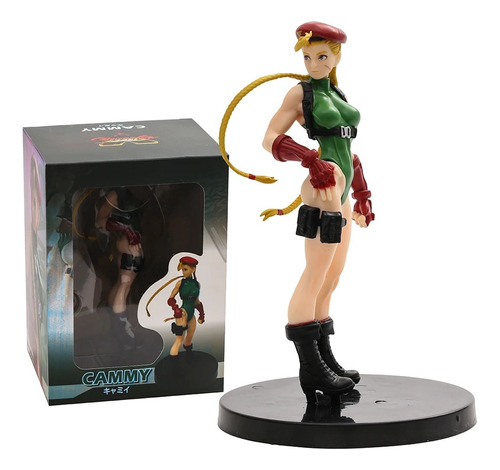 Modelo De Figura De Acción Street Fighter Cammy, Color Blanc