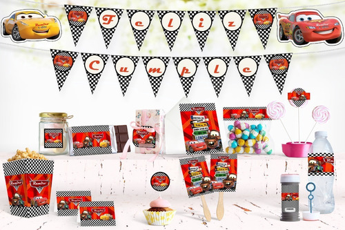 Kit Cars Rayo Mcqueen Imprimible