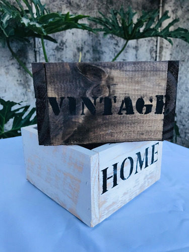 Cajon Vintage Madera Petit Marron