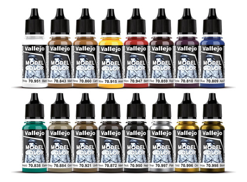 Set De Pintura Colores Medievales 17.5 Ml Vallejo