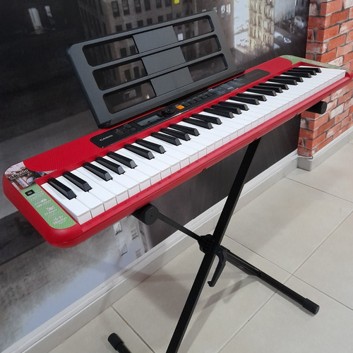 Imagem 3 de 7 de Teclado Musical Casio Ct-s200rd Vermelho Estudante Promoção