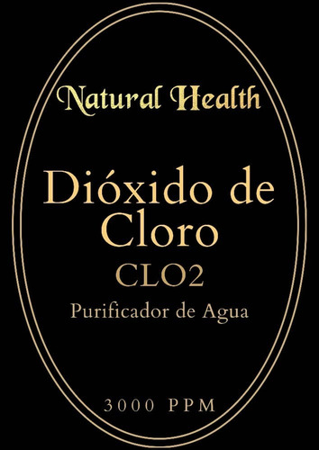 Dioxido De Cloro (cds) Y Mms Purificador De Agua