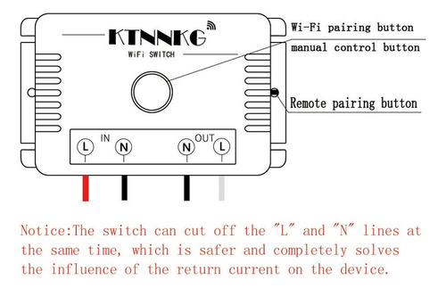 Módulo De Conmutador De Control Remoto Rf Inalámbrico De 2