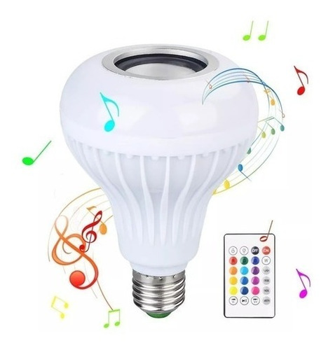 Bombillo Musical Multicolor Bluetooth