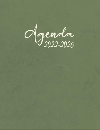 Libro: Agenda : 5 Años | Agenda Y Planificador Mensual, Sema