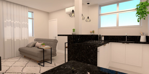 Imagem 15 de 27 de Copacabana Quarto/sala Com Suíte 44m