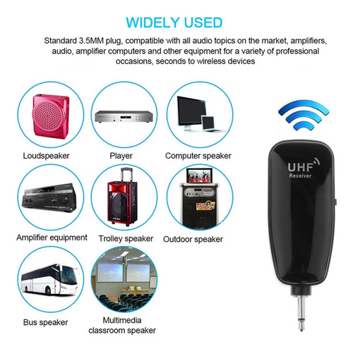 Audífonos De Micrófono Inalámbrico Uhf Audífonos De