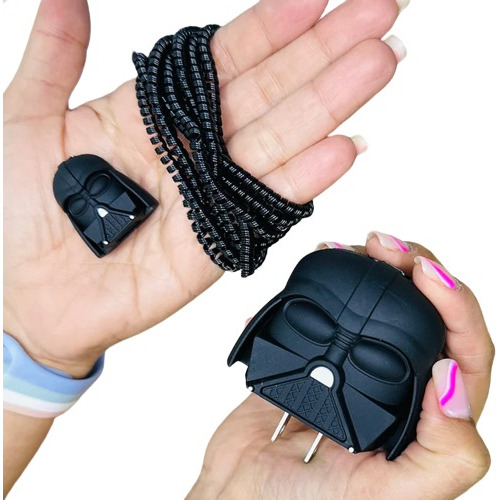 Protector Cargador Compatible iPhone Darth Vader, Starwars