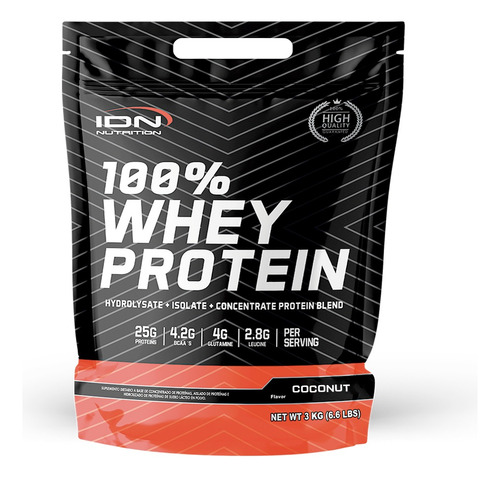 100% Whey Protein 3kg  Idn Nutrition