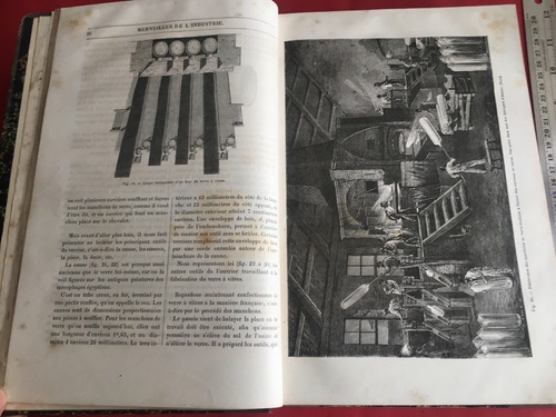 Les Merveilles De L'industrie Ilustraciones Industria (Usado)