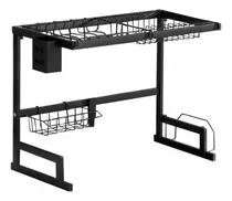 Comprar Escurridor De Platos Estante En Acero Inoxidable Plegable Color Negro