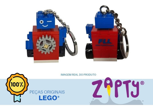 Chaveiro First Lego League - Item Exclusivo