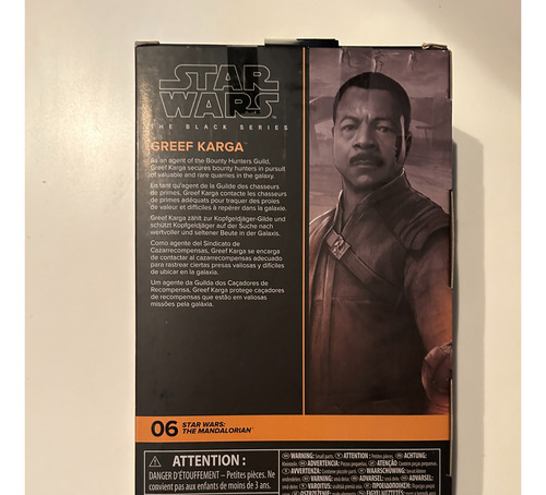 The Black Series Greef Karga (Usado)